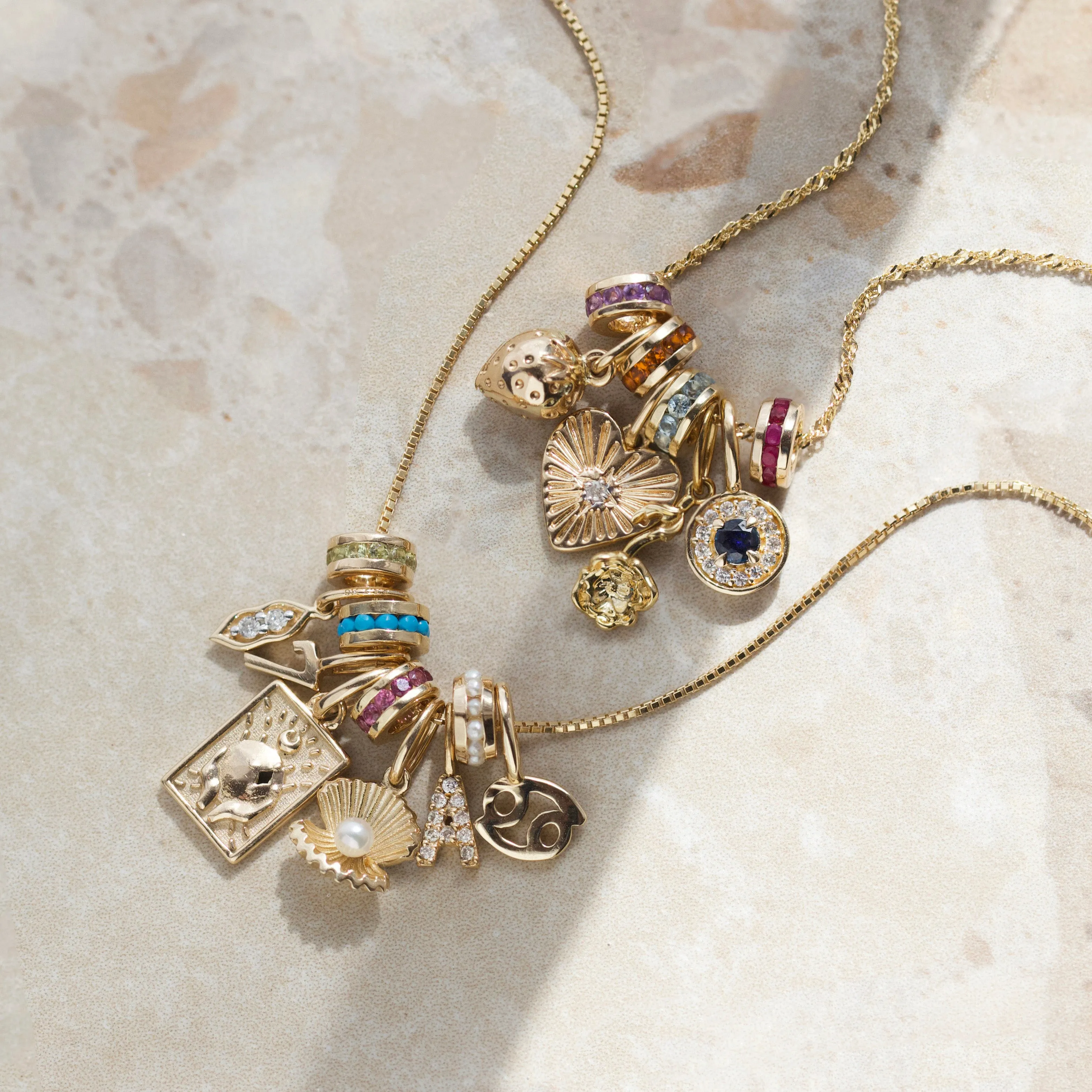 Pearl Clam Shell Charm