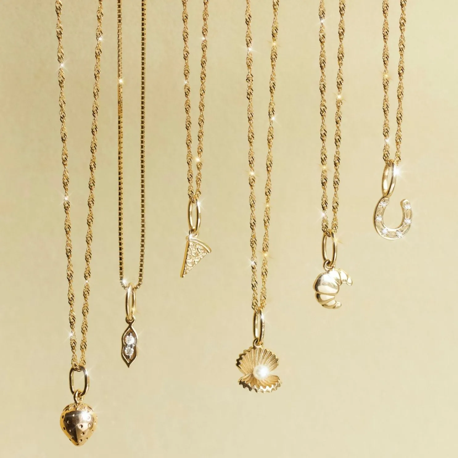 Pearl Clam Shell Charm