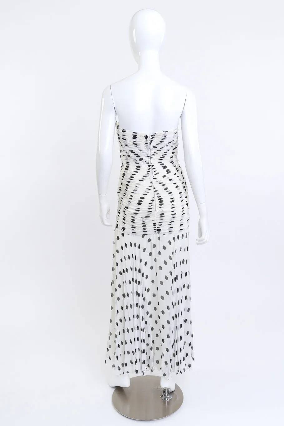Pearl Cluster Polka Dot Dress