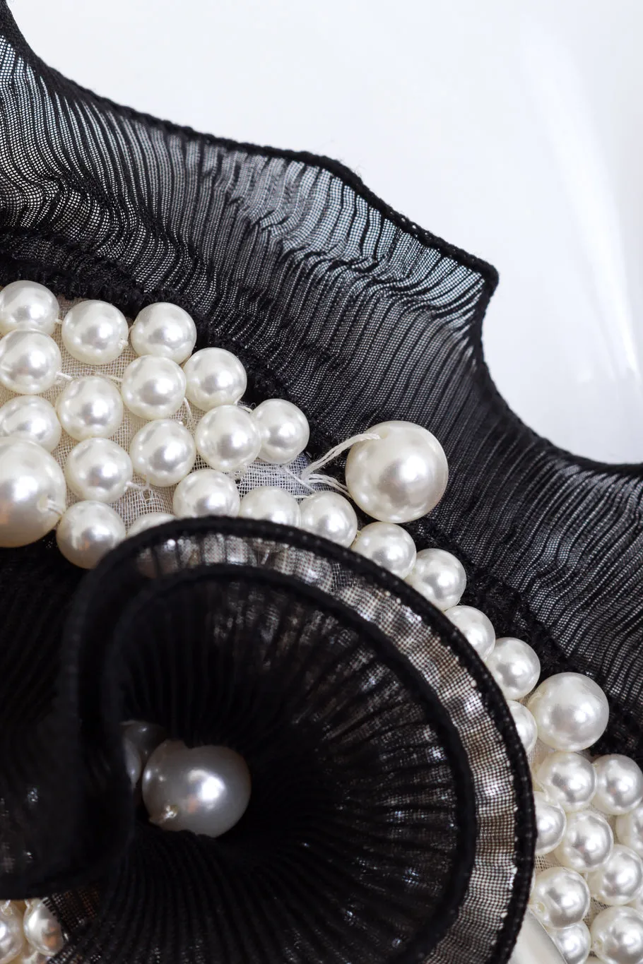 Pearl Cluster Polka Dot Dress