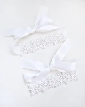 Perla Applique Ankle Straps