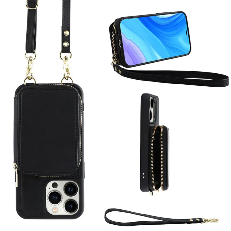 Phone Cover With Wallet & Sling, Crossbody Handbag