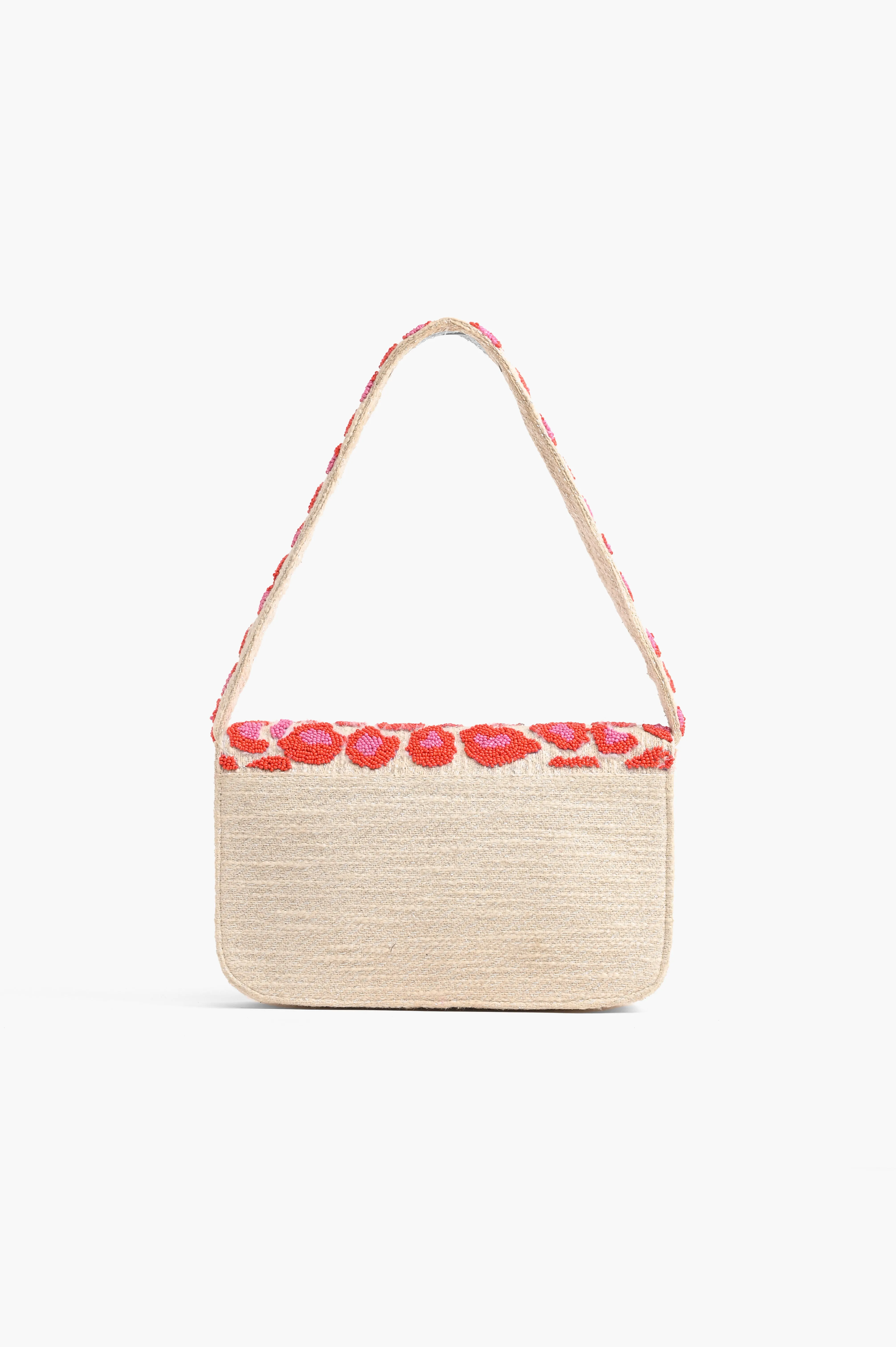 Pink Leopard Shoulder Bag