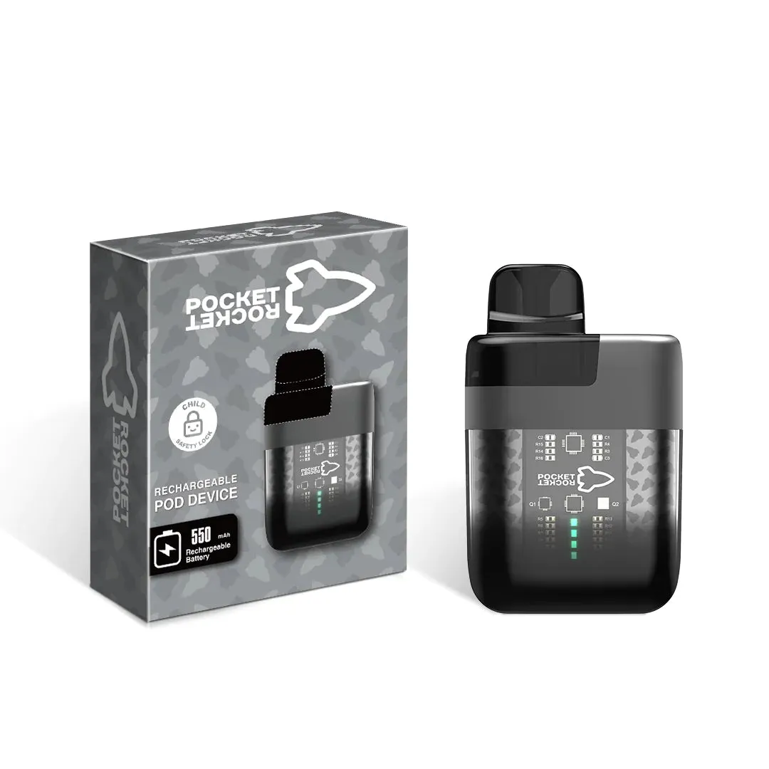 Pocket Rocket Pre-filled Pod Vape (Battery Only)