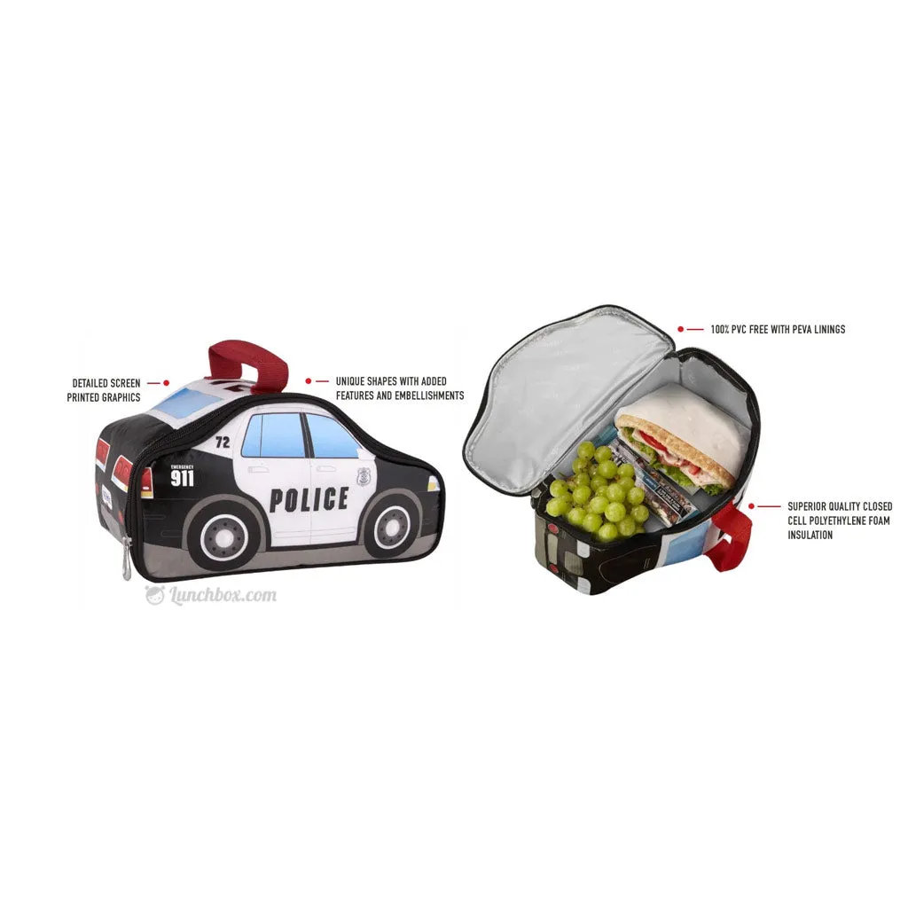 Police Car Lunch Box