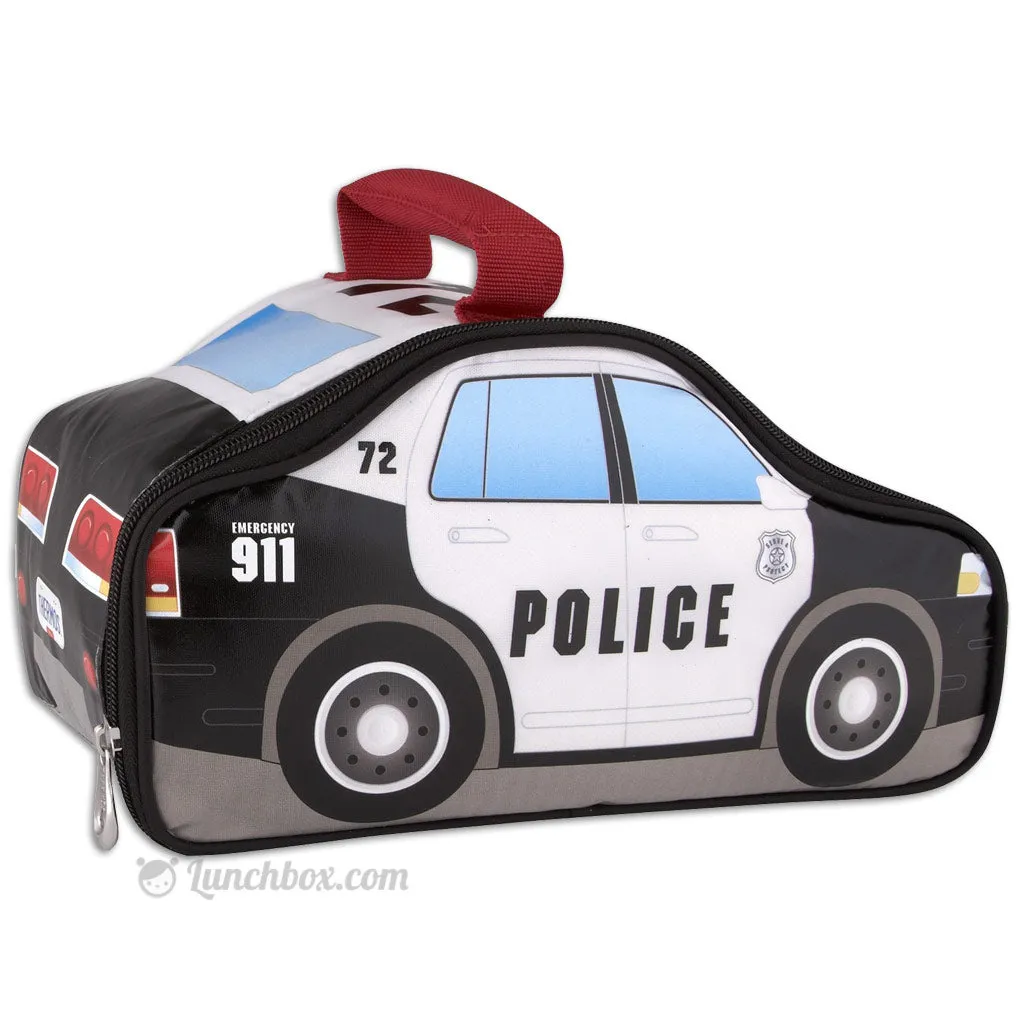 Police Car Lunch Box