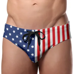 Pool Boy Party In The USA Swim Brief