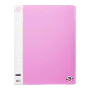 Premto - A4 40 Pocket Display Book - Pastel - Wild Orchid