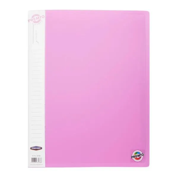 Premto - A4 40 Pocket Display Book - Pastel - Wild Orchid