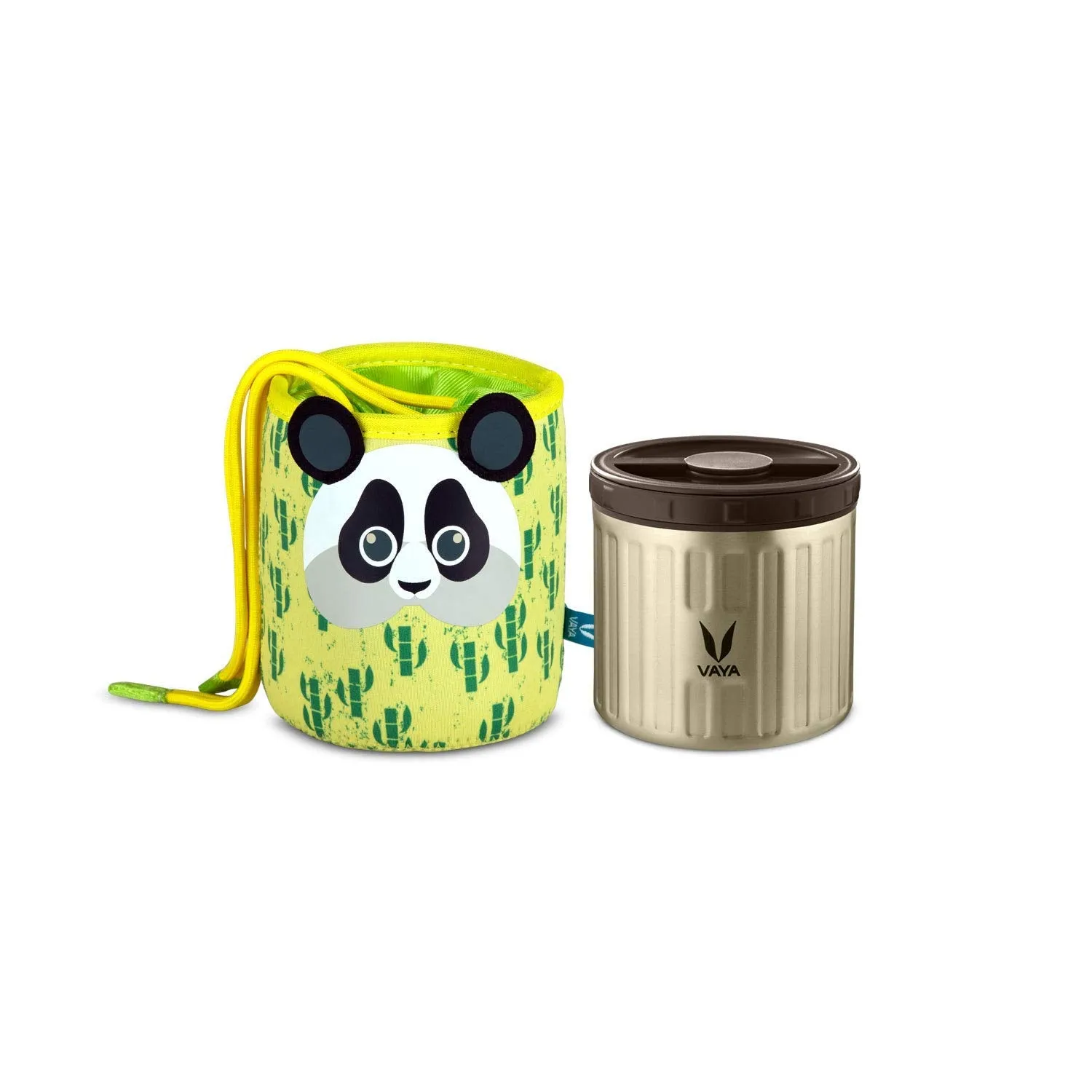 Preserve 300ml Graphite with GoChamp Panda