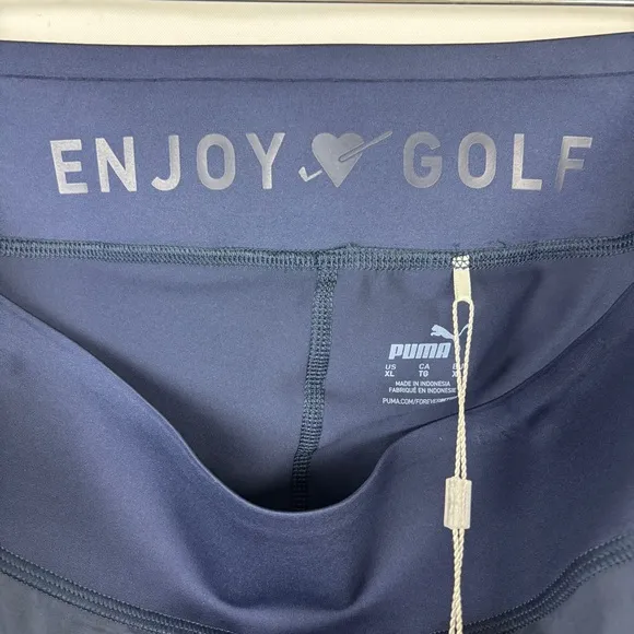 Puma Power Shape Enjoy Golf Skorts Bundle, Pink and Navy Blue - XL - NWT