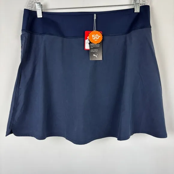 Puma Power Shape Enjoy Golf Skorts Bundle, Pink and Navy Blue - XL - NWT
