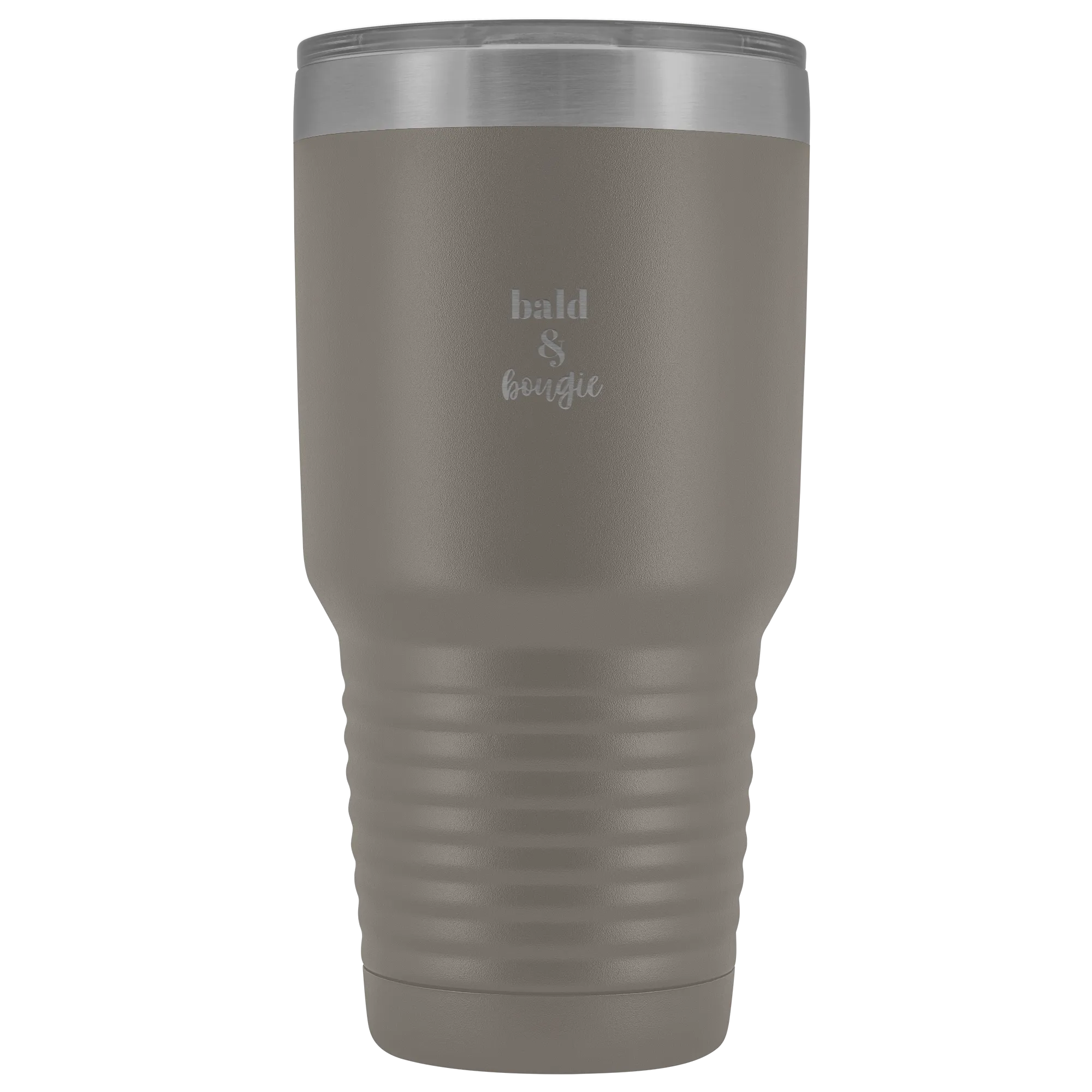 "Bald & Bougie" 30 oz Tumbler