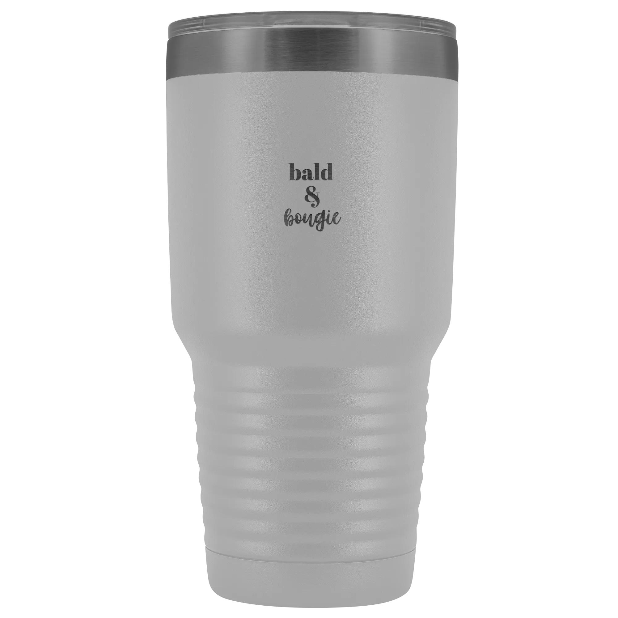 "Bald & Bougie" 30 oz Tumbler