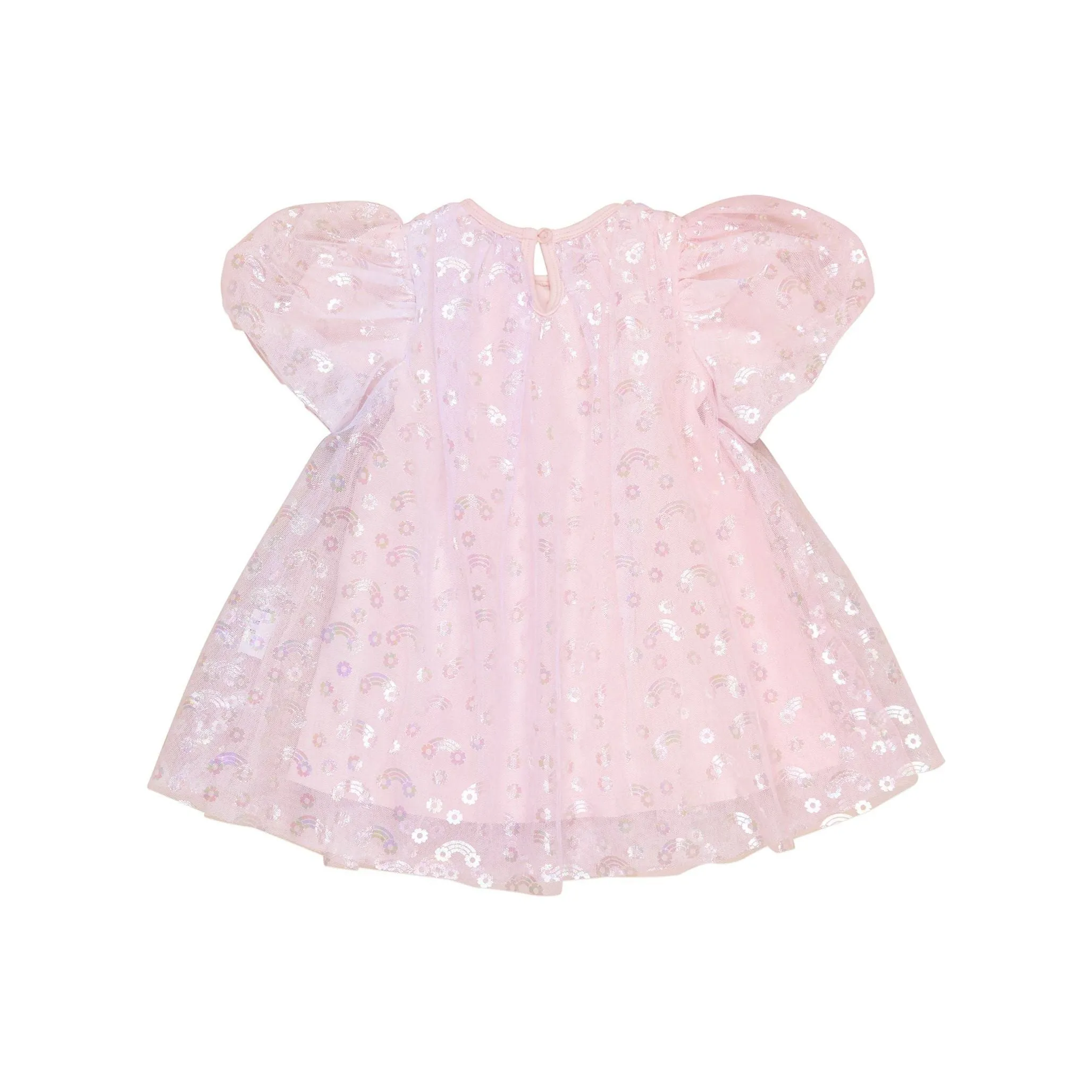 Rainbow Tulle Party Dress