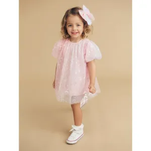 Rainbow Tulle Party Dress
