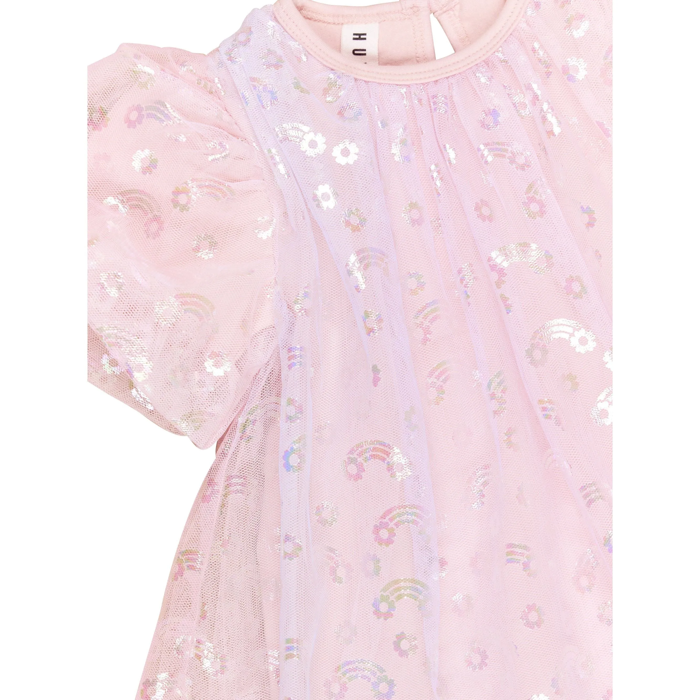 Rainbow Tulle Party Dress