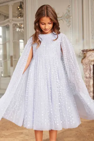 Raindrop Cape Kids Dress