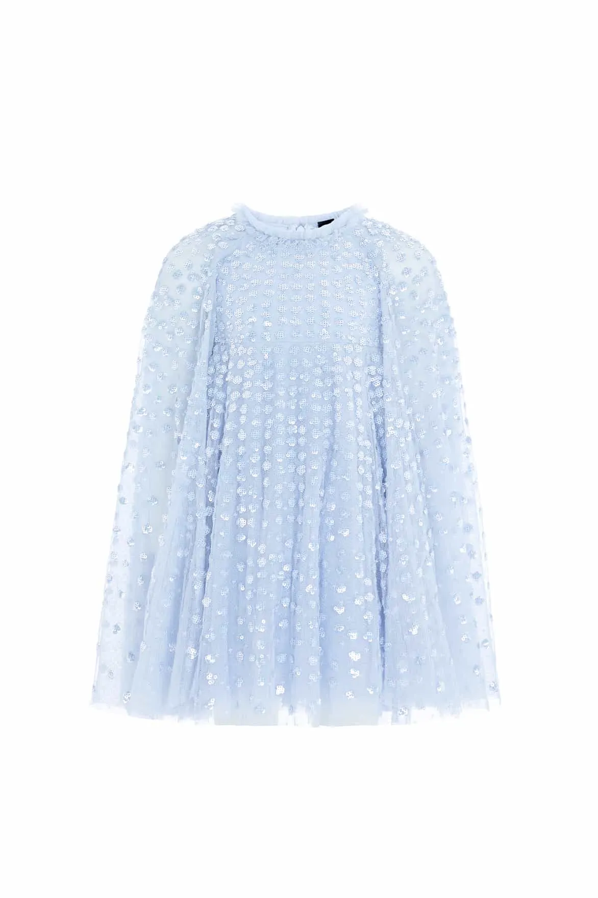 Raindrop Cape Kids Dress