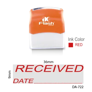 Received with Date Stamp