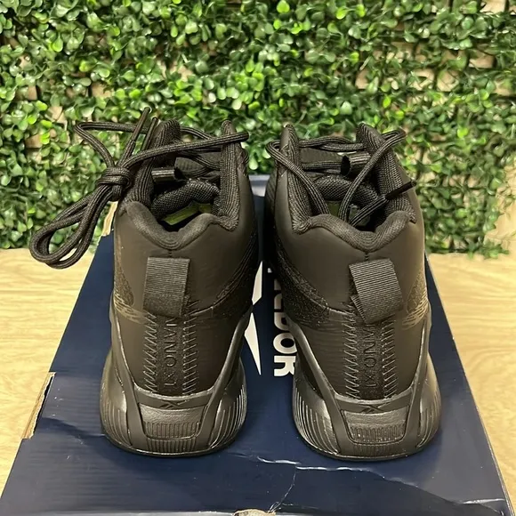 REEBOK WORK NANO X1 ADVENTURE WORK ATHLETIC WORK MID CUT BLACK - 7