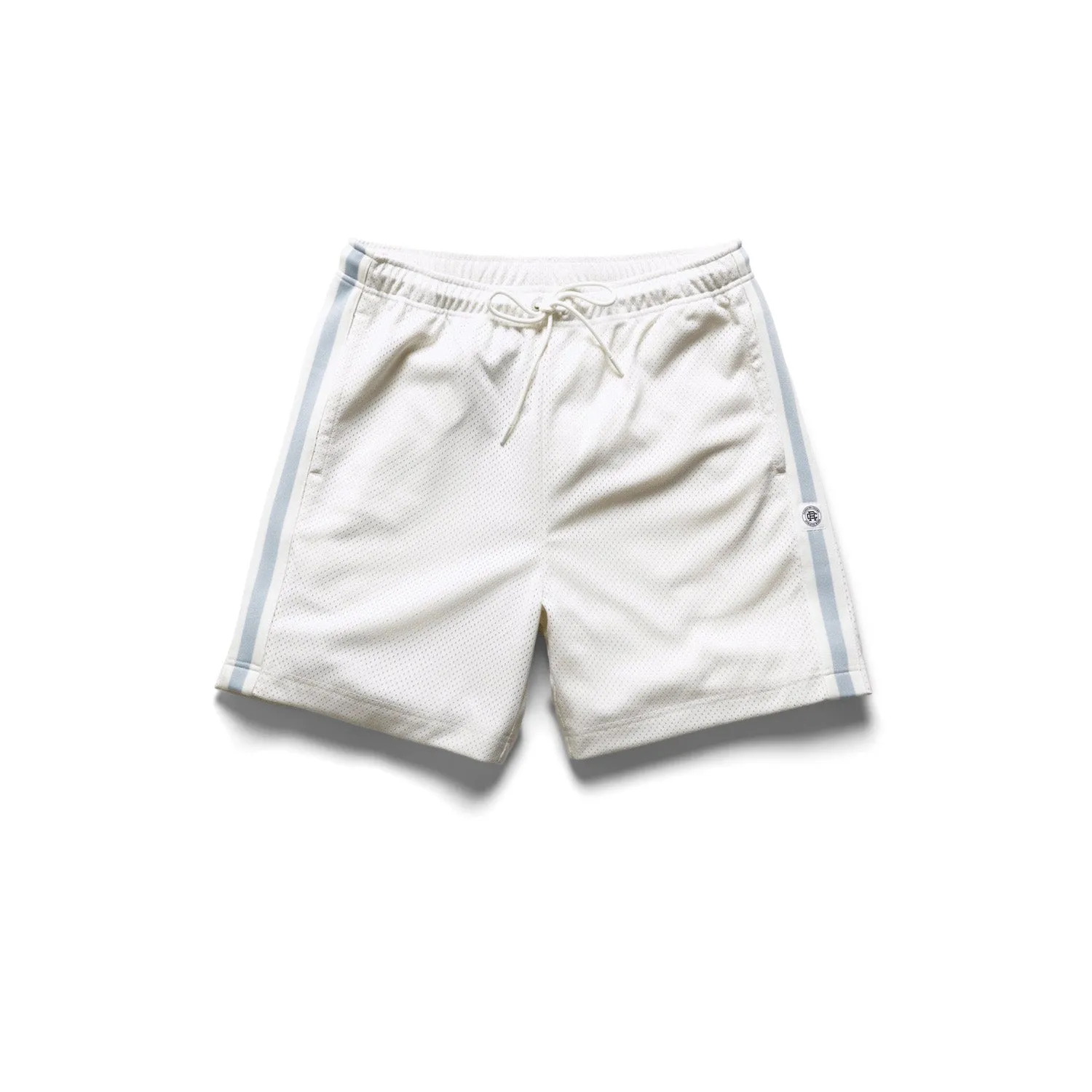 Reigning Champ Men Knit Athletic Mesh Shootaround Short Ivory RC-5436-IVO