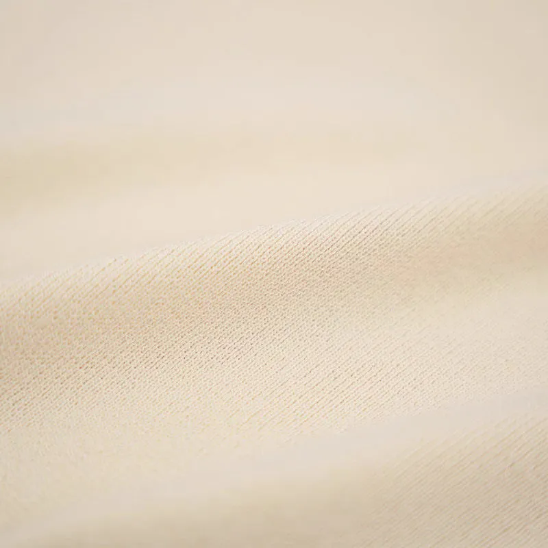 Retro Square Neck Commuting Short Sleeve Sweater