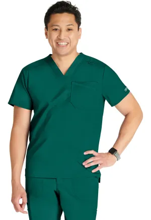 Revolution WW751 Men's V-Neck Top Hunter Green