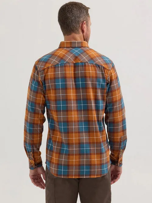 RIGGS Workwear® Lightweight Flannel Plaid Work Shirt - 112350148