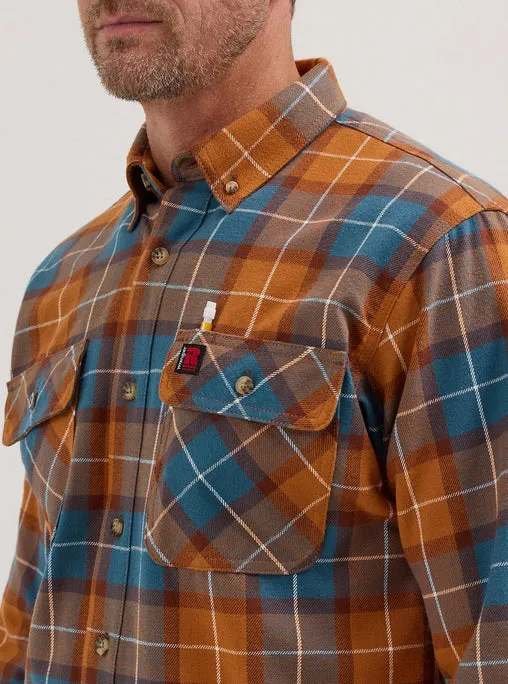 RIGGS Workwear® Lightweight Flannel Plaid Work Shirt - 112350148
