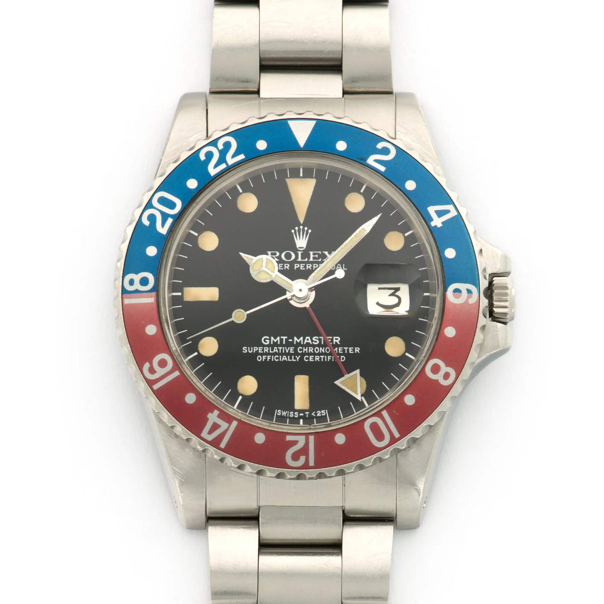 Rolex Steel GMT-Master Watch Ref. 1675