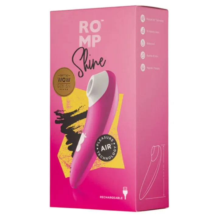 Romp Shine Vibrater With Pleasure Air Clit Suction