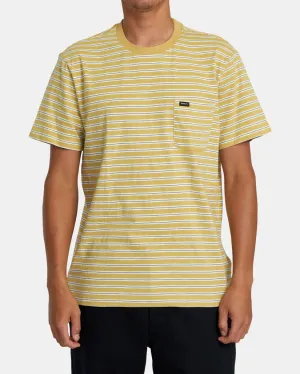 RVCA Mens Magnolia Crew Short Sleeve Knit Tee