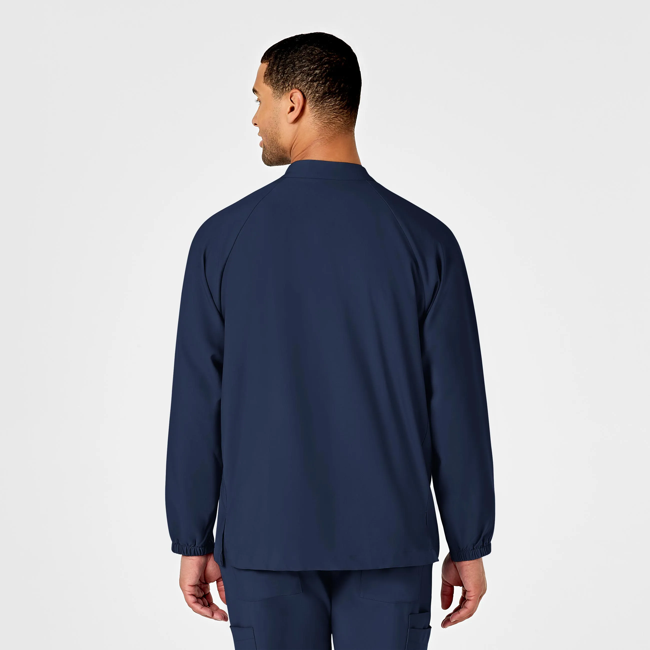 SCC W123 Men's Zip Front Warm Up Jacket With Logo