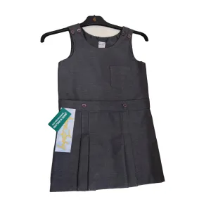 School Pinafore Plain - Royal, Grey, Navy