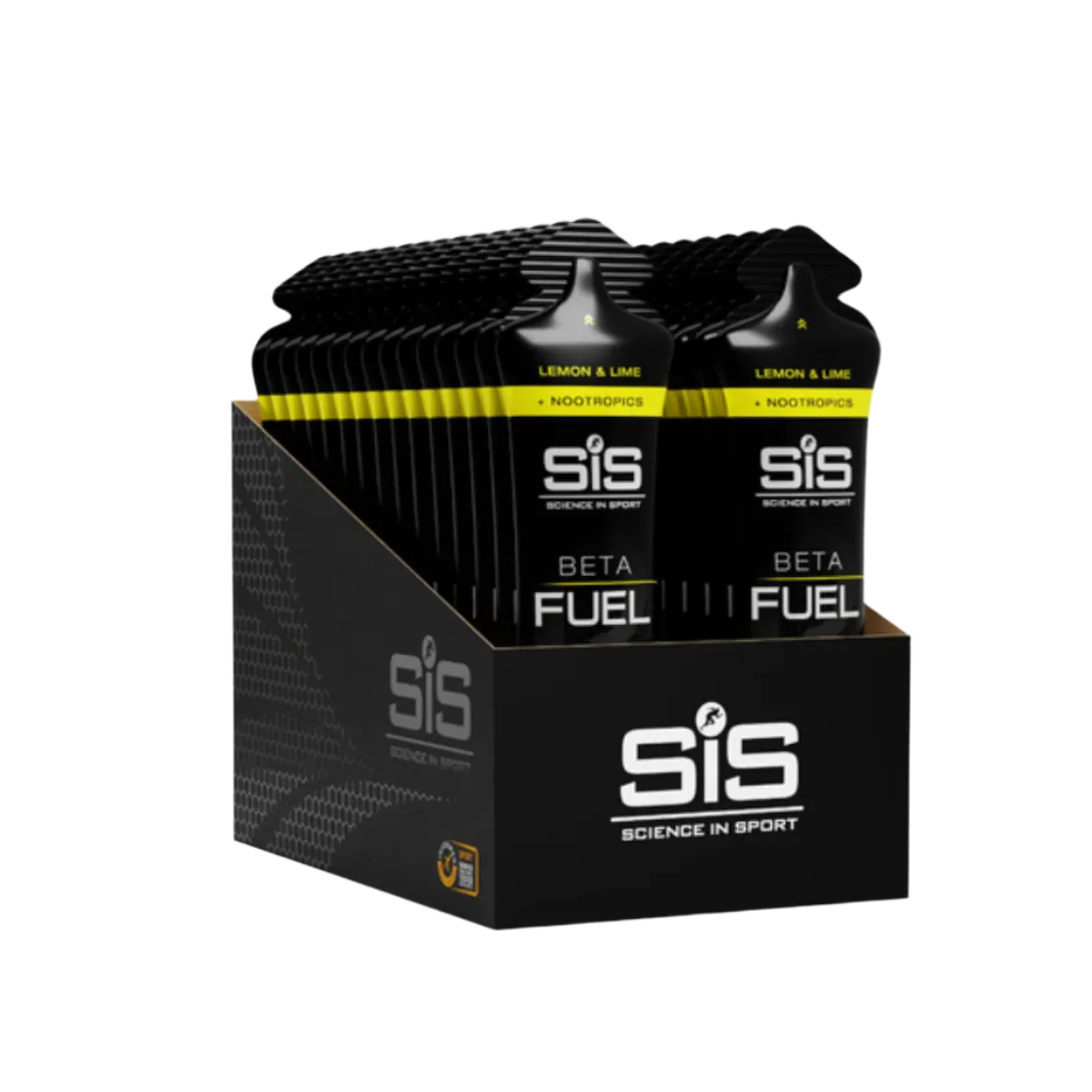 Science In Sport (SIS) - Beta Fuel Energy Gel   Nootropics - Lemon & Lime (with caffeine)