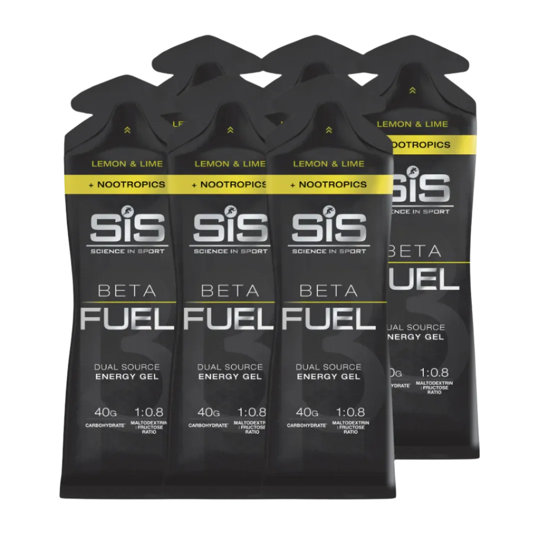 Science In Sport (SIS) - Beta Fuel Energy Gel   Nootropics - Lemon & Lime (with caffeine)