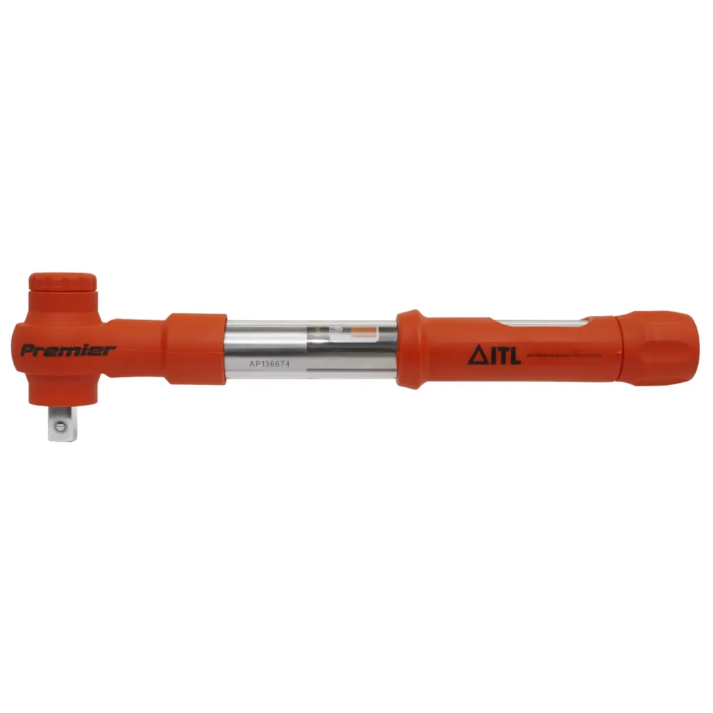 Sealey 1/2"Sq Drive Insulated Torque Wrench 12-60Nm - A