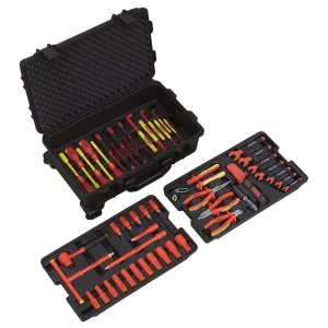 Sealey Premier 1000V Insulated Tool Kit 3/8"Sq Drive 50pc