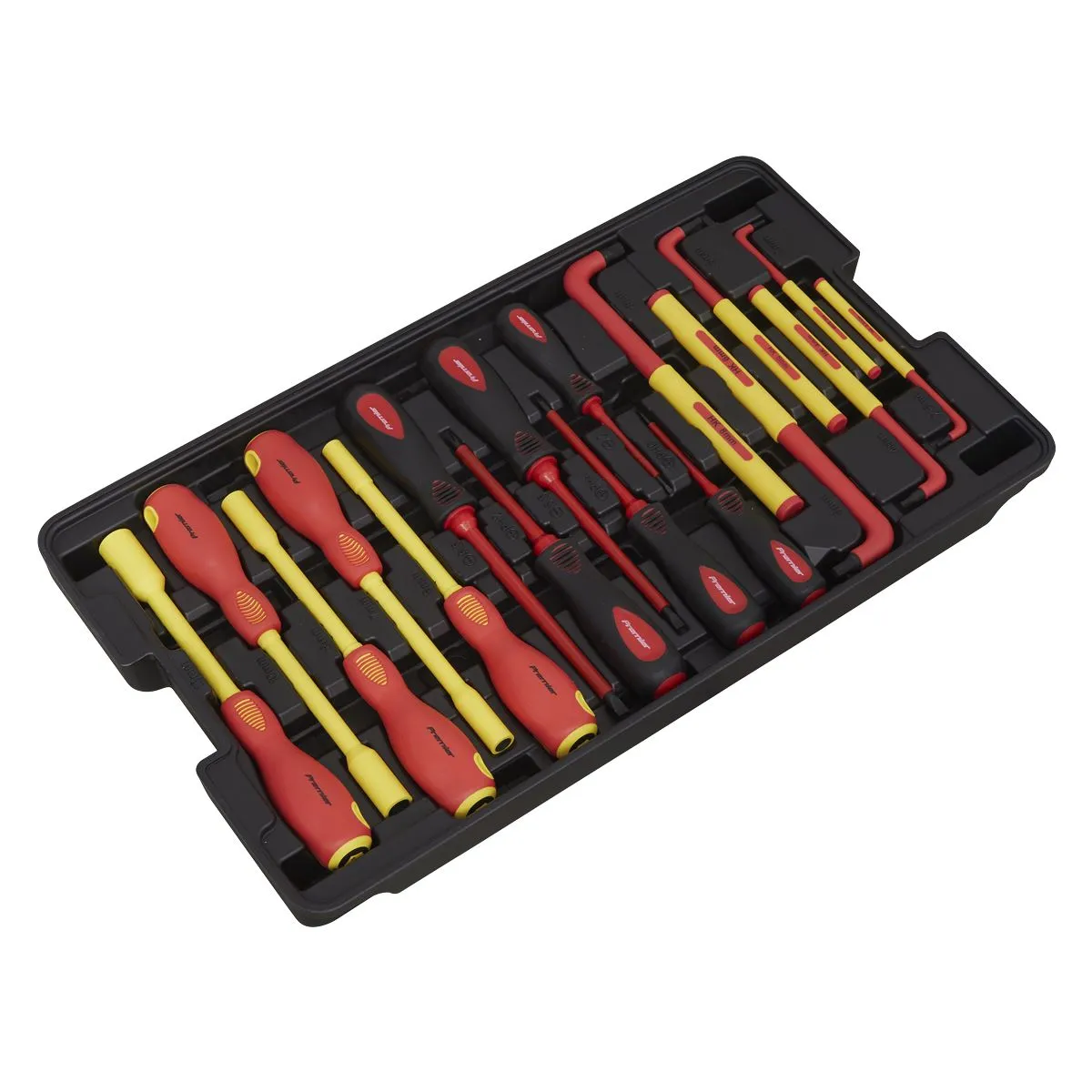 Sealey Premier 1000V Insulated Tool Kit 3/8"Sq Drive 50pc