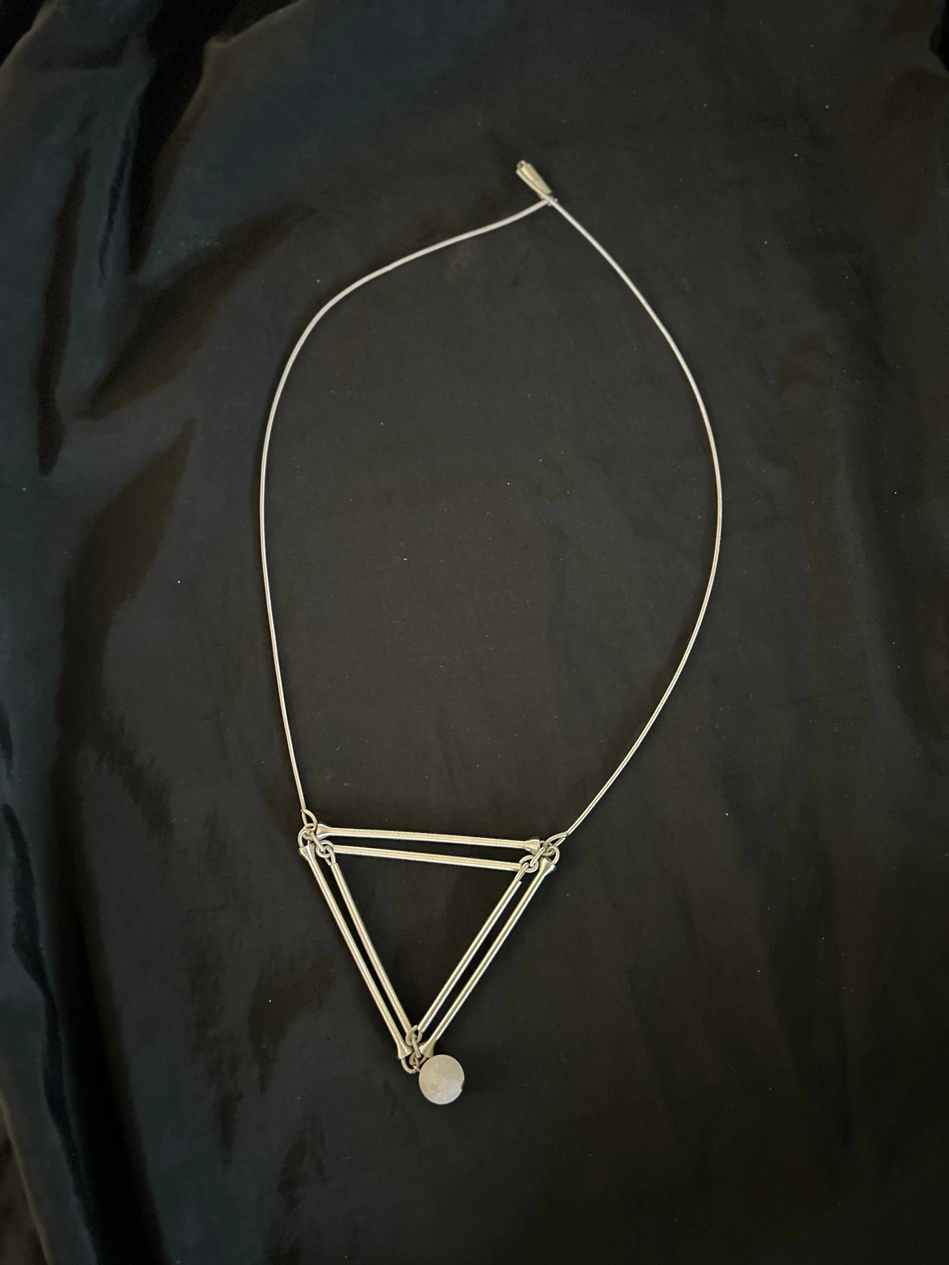 SL- Triangle Accented Necklace