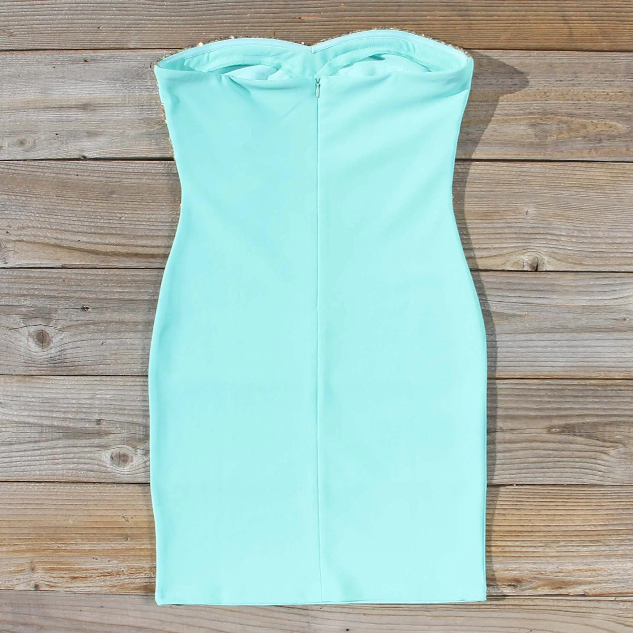 Sleigh Bells Party Dress in Mint