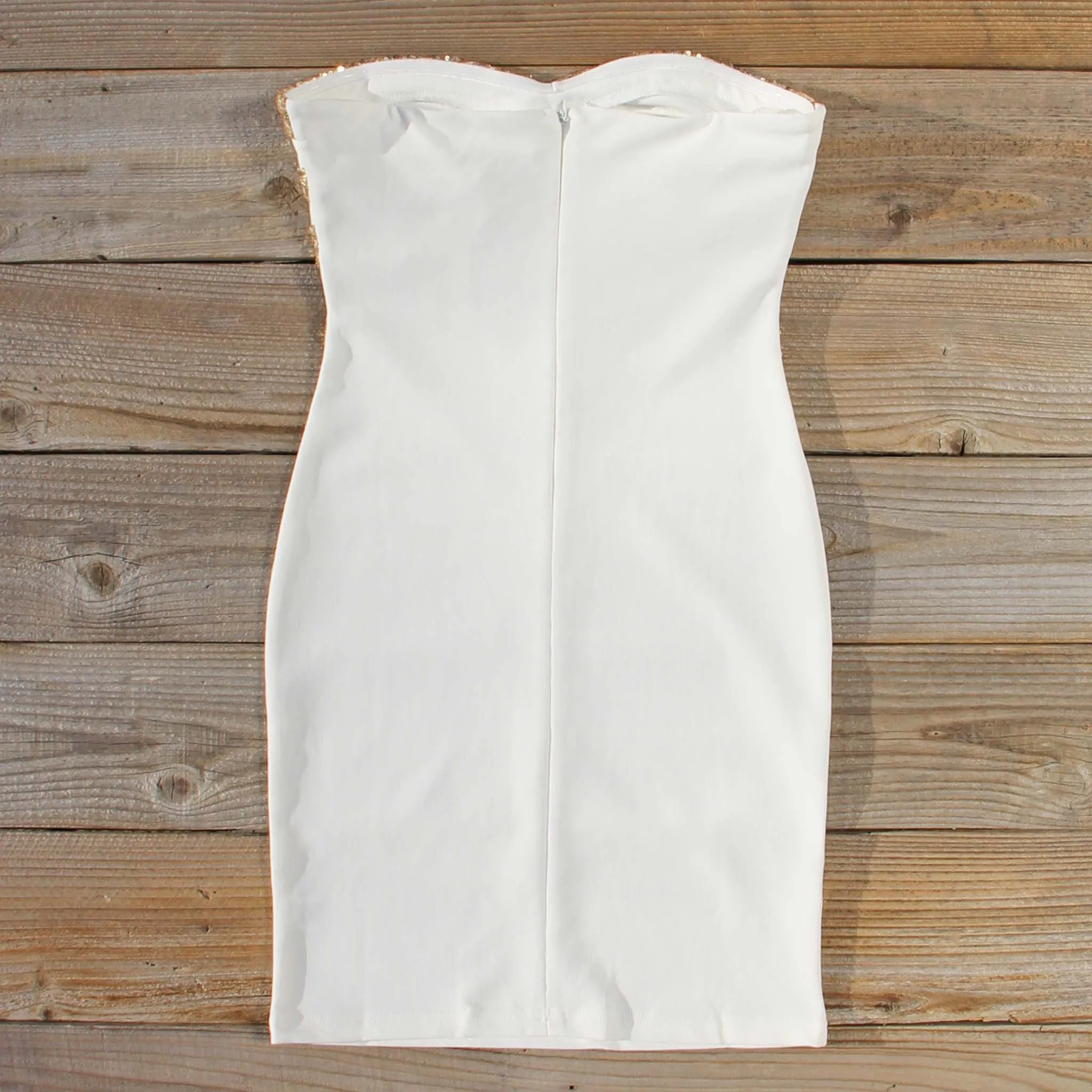Sleigh Bells Party Dress in Snow