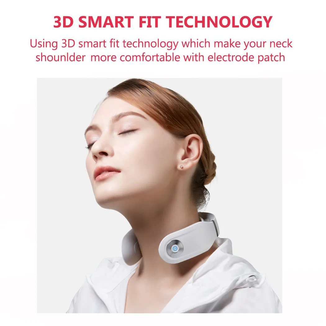 Smart Neck Massager, 3D Digital Vertebra Muscle Massage Machine