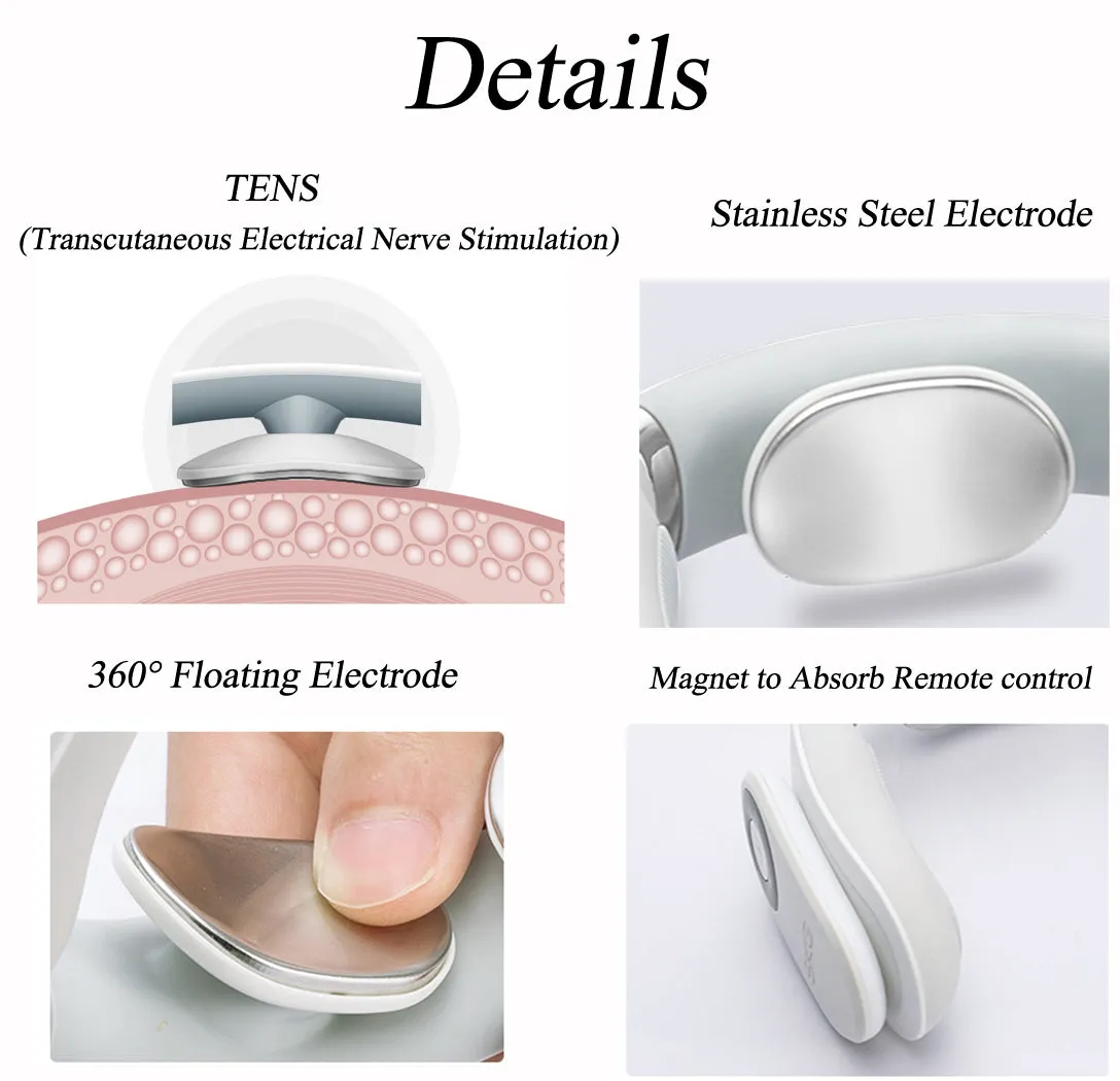 Smart Neck Massager, 3D Digital Vertebra Muscle Massage Machine