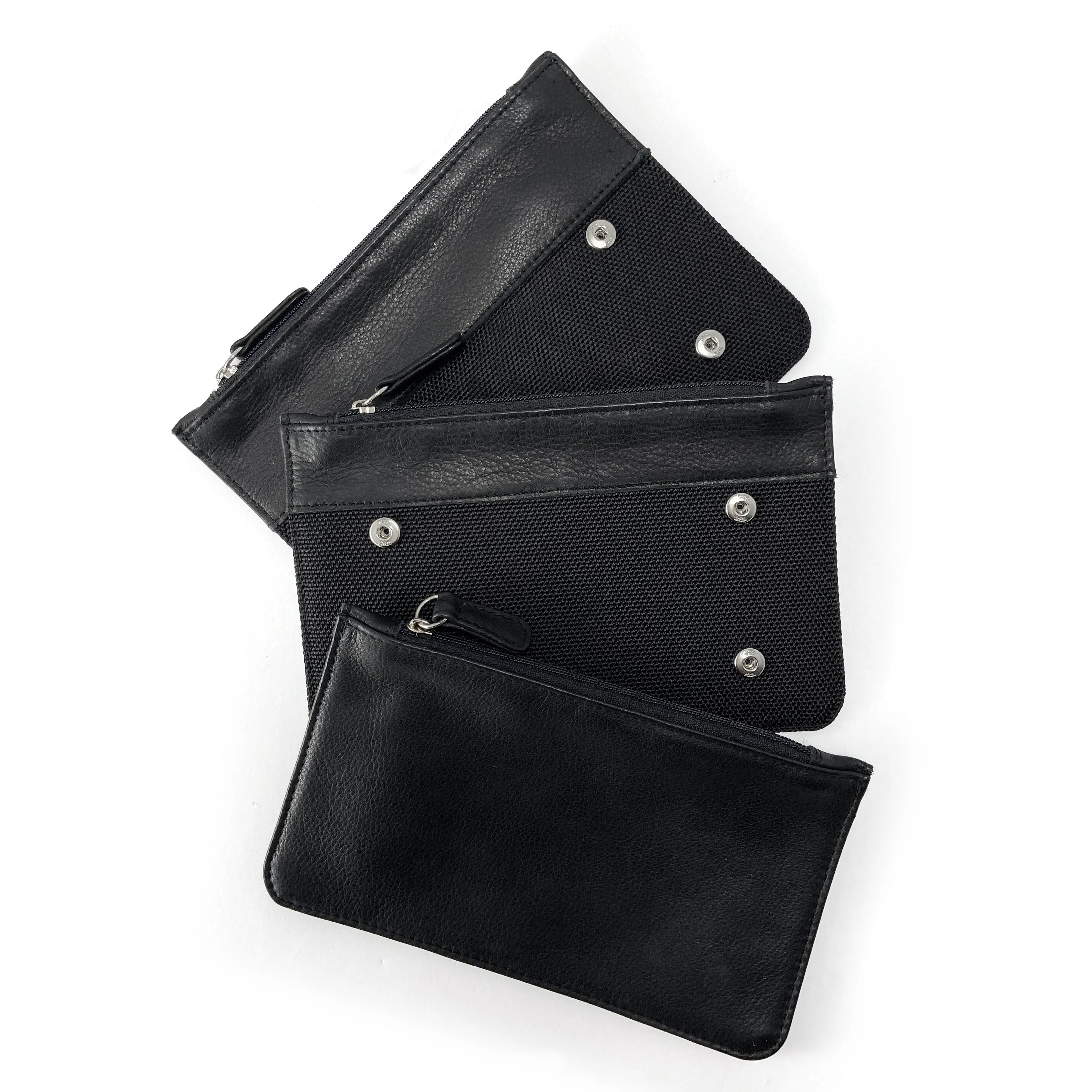 Snap Triple Pouch-ALL SALES ARE FINAL