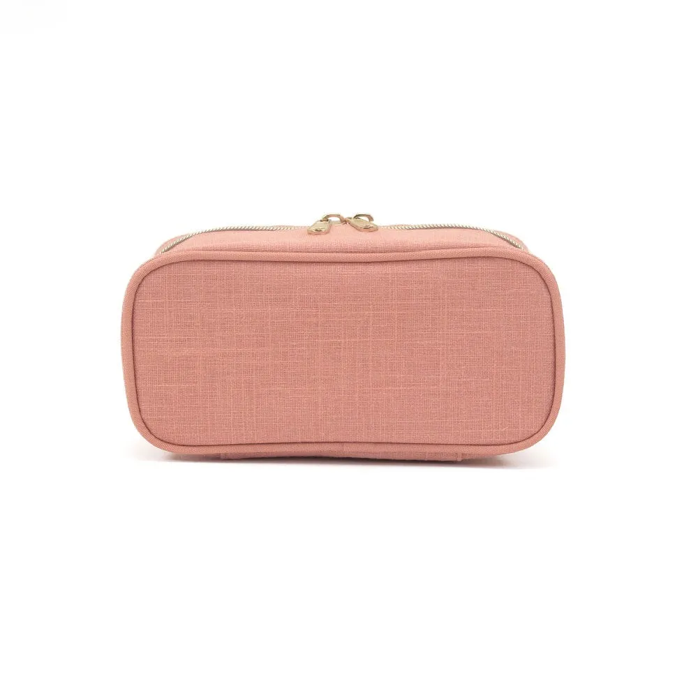 So Young Linen Petite Essentials Poche (Muted Clay)