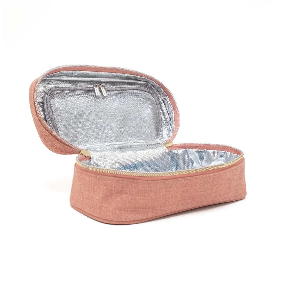 So Young Linen Petite Essentials Poche (Muted Clay)