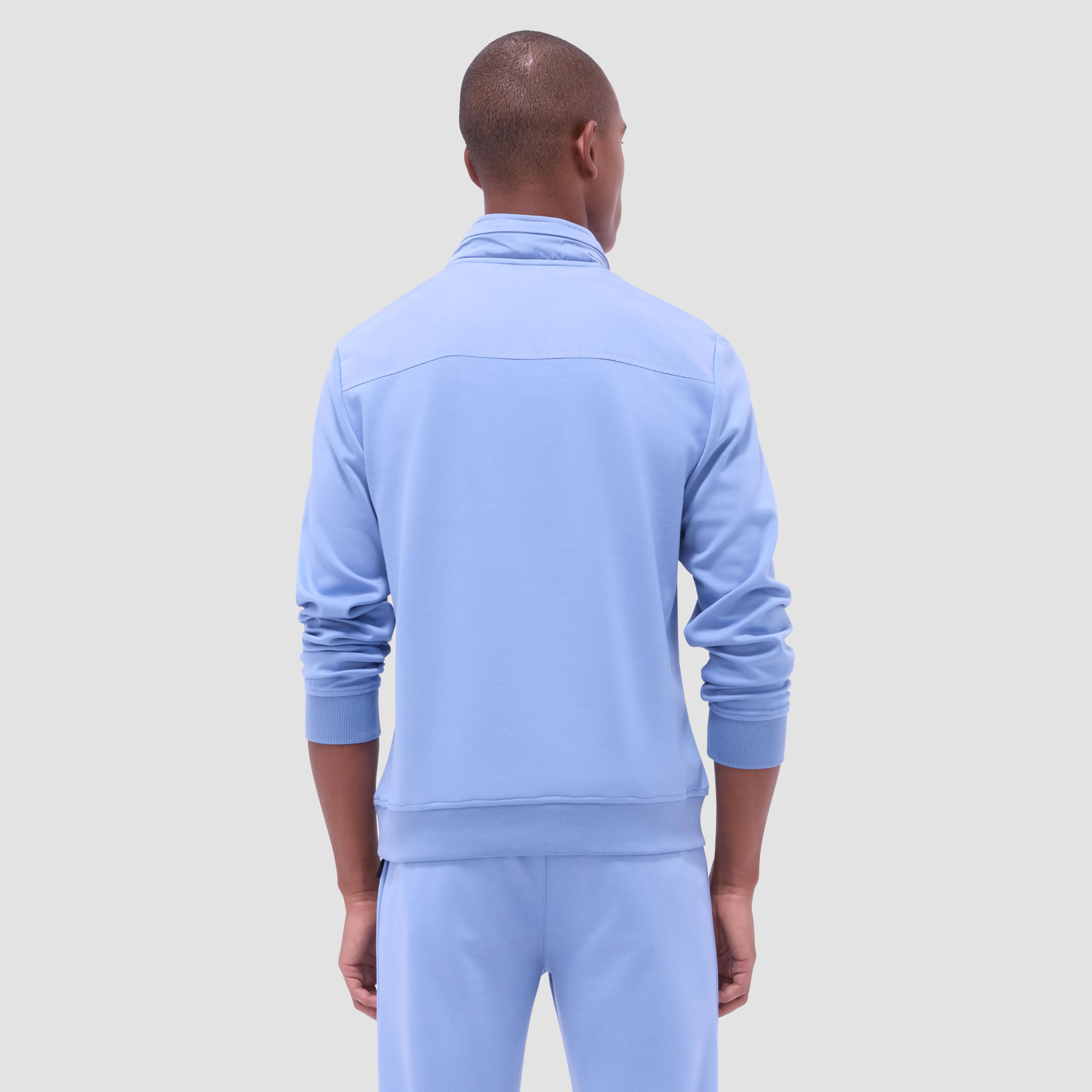 Soft Touch Solid Quarter-Zip Pullover With Hood