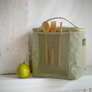 SoYoung Linen Lunch Poche